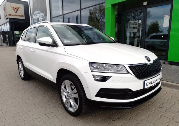 Skoda Karoq cena 109900 przebieg: 96028, rok produkcji 2019 z Wąsosz małe 497